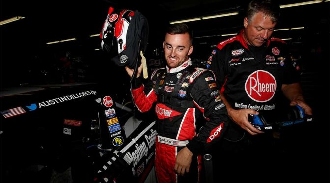 Austin Dillon recovers, tops final XFINITY practice