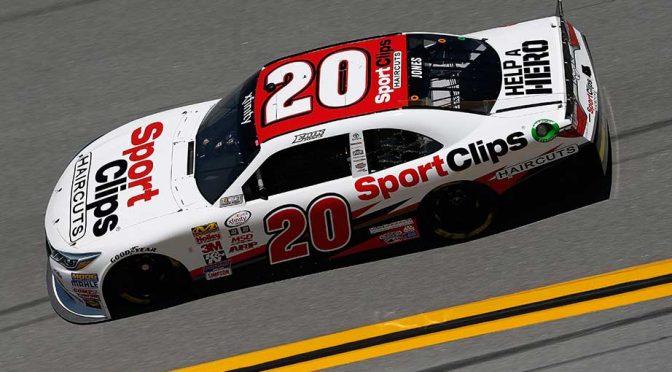 Erik Jones tops XFINITY practice at Talladega