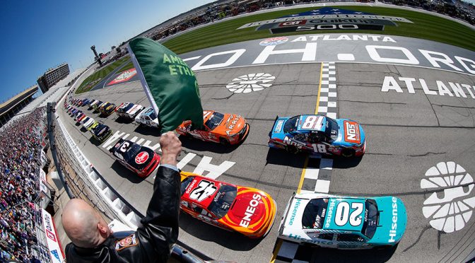 Erik Jones rebounds for top-three finish at Atlanta
