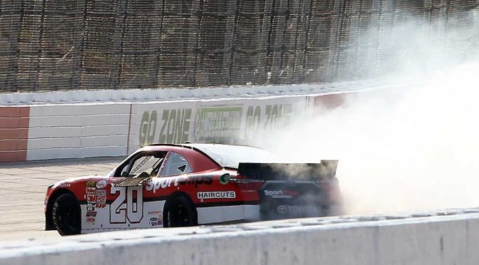 Featured Image for Denny Hamlin wins from the pole at Darlington