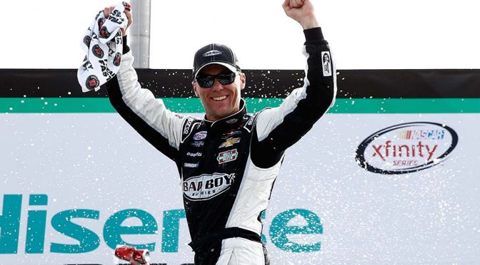 Featured Image for Kevin Harvick wins XFINITY Series race at Atlanta