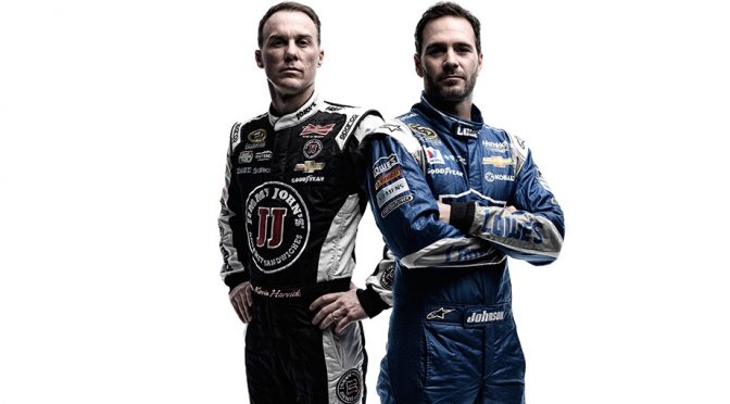 Harvick and Johnson address scuffle