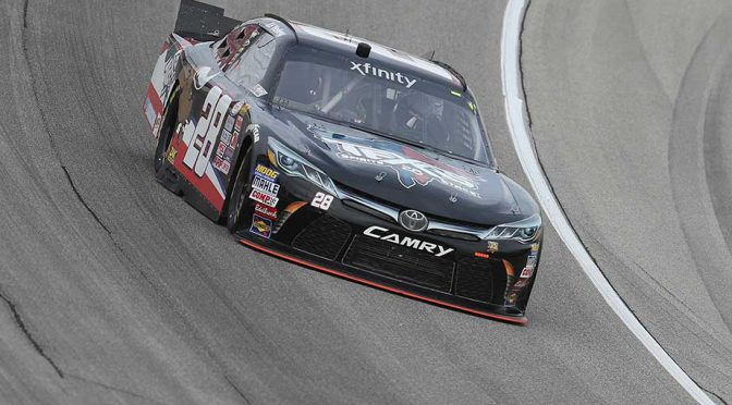 J.J. Yeley tops XFINITY practice