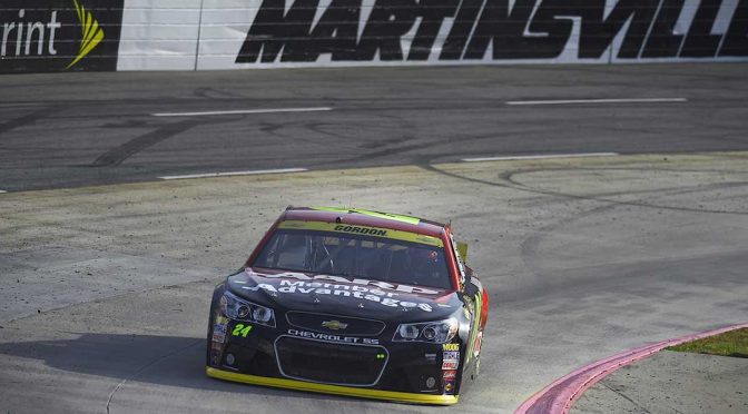Featured image for Martinsville more than a clock this time for Gordon