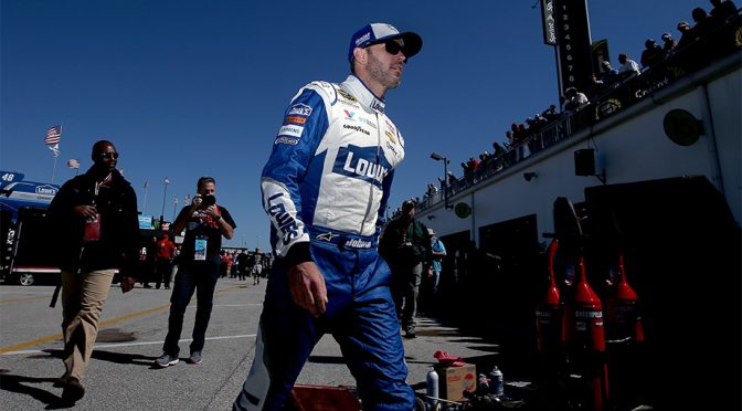 Not a stats fan, Johnson in awe of Earnhardt, career milestones