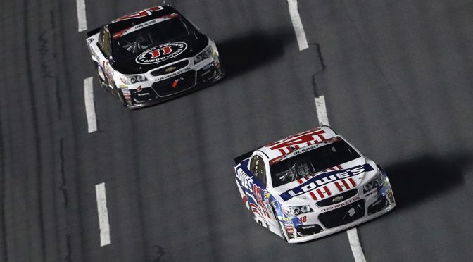 Featured image for Backseat to dominant Truex basically a win for Harvick, Johnson