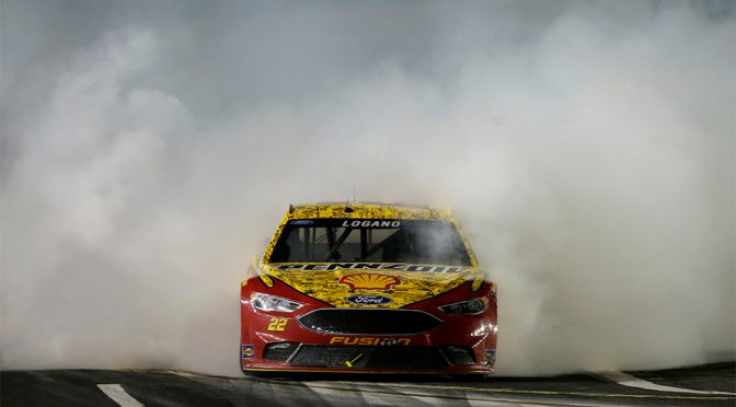 Featured Image for Joey Logano, NASCAR's master of burnouts