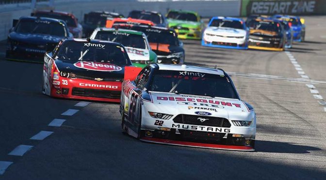 Keselowski claims XFINITY Series win at Texas