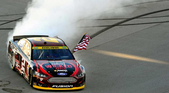 Featured image for Keselowski battles back to win at Talladega