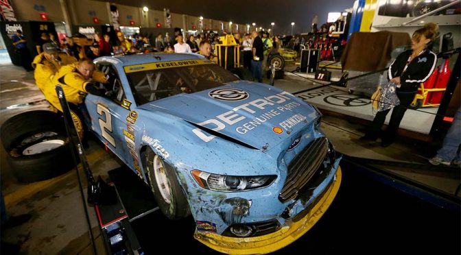 Keselowski, Stewart penalized for Charlotte actions