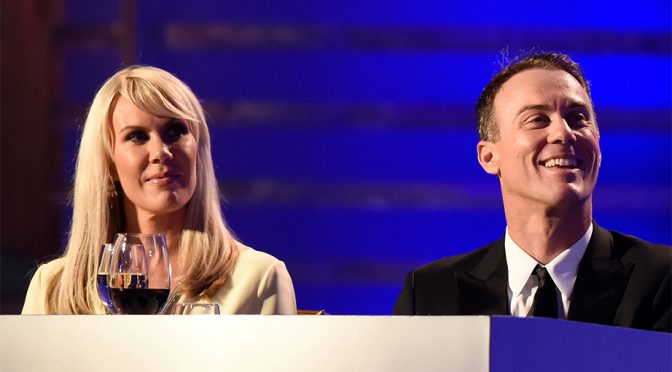 Harvick the focus of jokes, adoration, respect at Awards