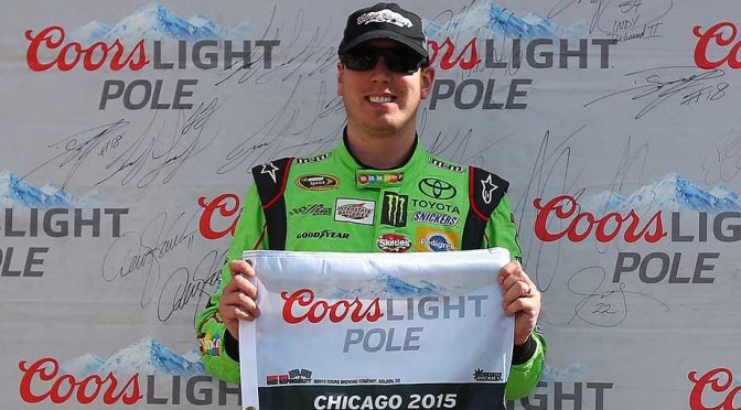 Featured Image for Kyle Busch takes Coors Light Pole at Chicagoland