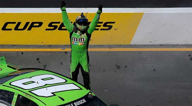 Featured Image for Kyle Busch comes on strong, wins at Sonoma