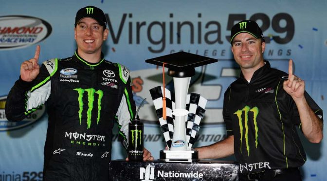 Kyle Busch, Stevens have a winning history