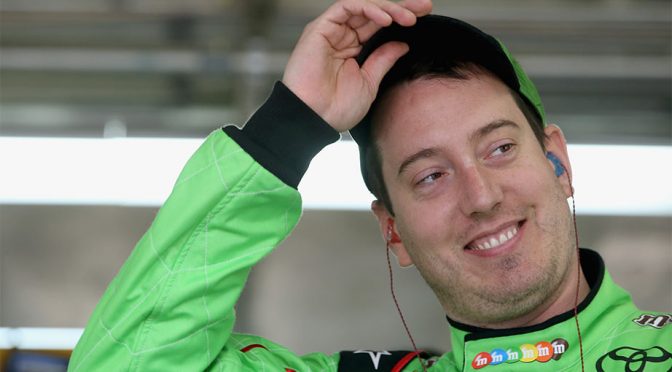 Kyle Busch wastes no time showing speed