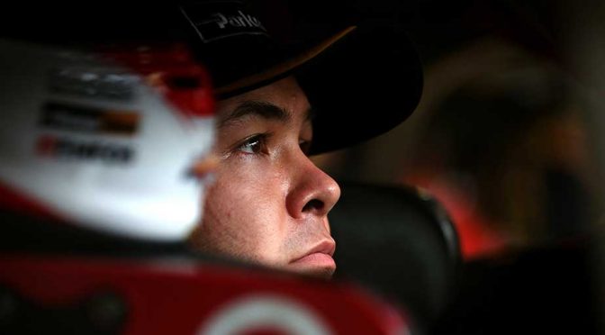 Larson's road to first win may be close to home