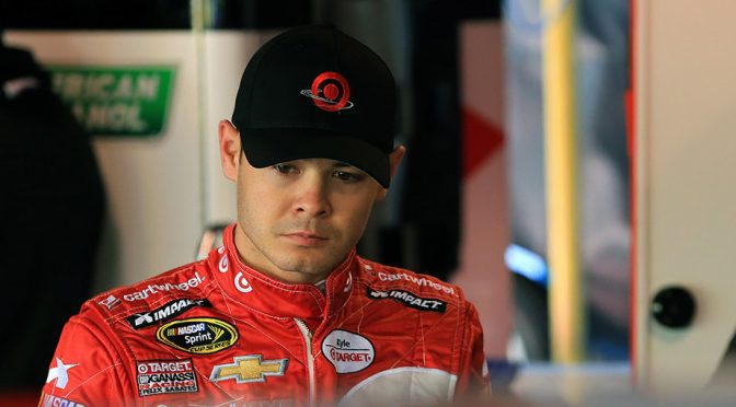 Larson in good spirits, still being evaluated