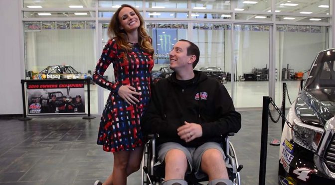 Kyle Busch on video: 'Progress is going well'