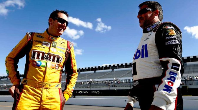 First to visit Kyle Busch in hospital? Tony Stewart
