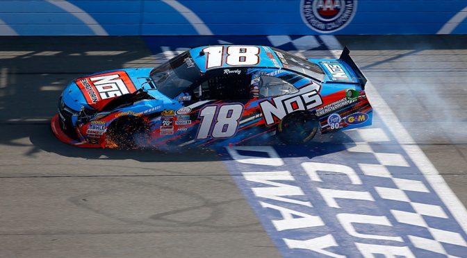 NASCAR defends call to let Fontana finish 'play out'