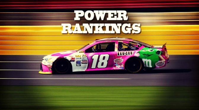 Power Rankings: Talladega