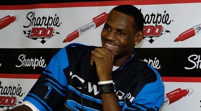 Roush taps LeBron ties for Bubba sponsorship