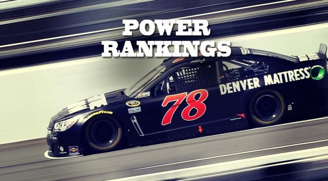 Power Rankings: Talladega