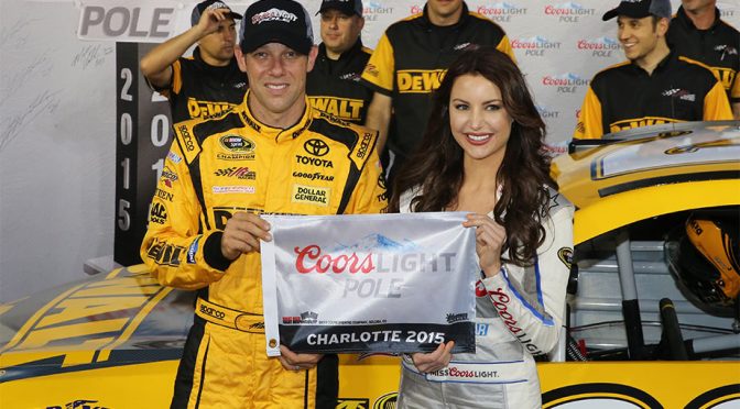 Kenseth wins Coors Light Pole Award at Charlotte