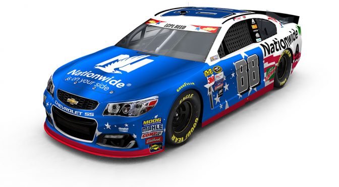 Featured image for Dale Jr.'s Coca-Cola 600 paint scheme salutes hero