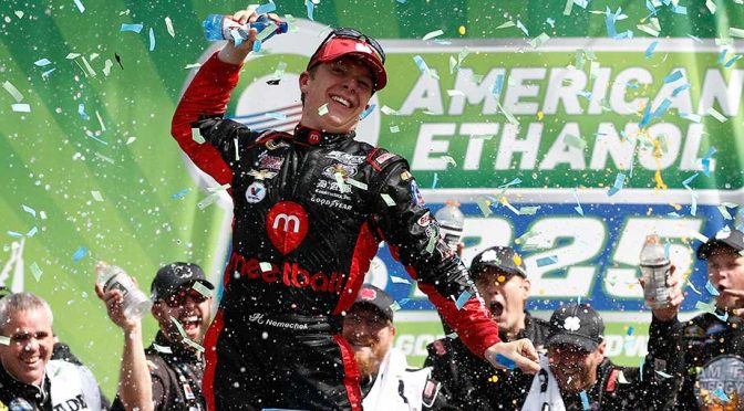 John Hunter Nemechek scores first Truck Series win