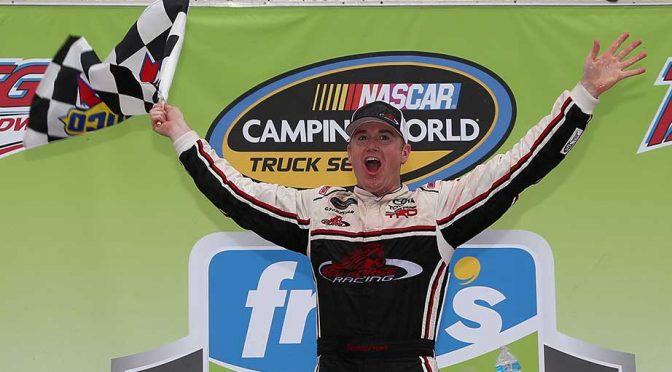 Featured image for Timothy Peters wins back-to-back at Talladega