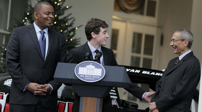 Blaney at White House to support tire safety