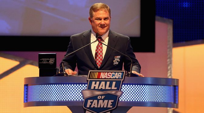 Featured Image for 'Iceman' Terry Labonte shows emotion in induction