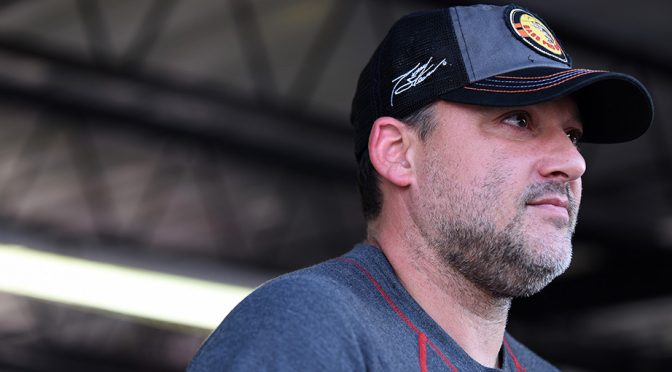 Featured image for Tony Stewart makes surprise appearance at Atlanta