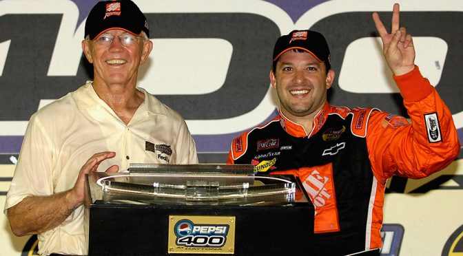 Joe Gibbs Racing set to honor longtime driver Tony Stewart