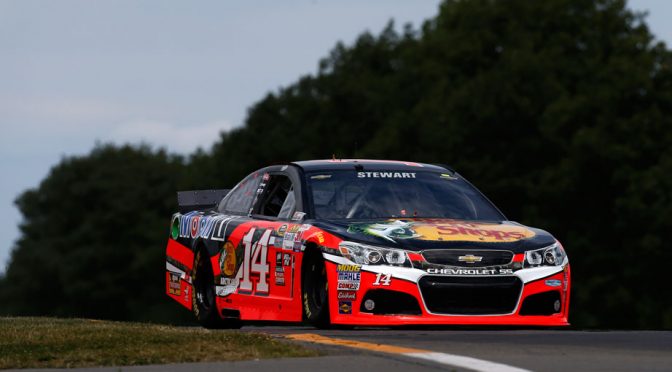 Tony Stewart's day ends early at Watkins Glen