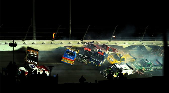 'Big One' ruins the night for Peters, Kennedy
