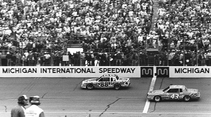 Featured Image for #TBT: Bobby Allison avoids six-car wreck to win at Michigan