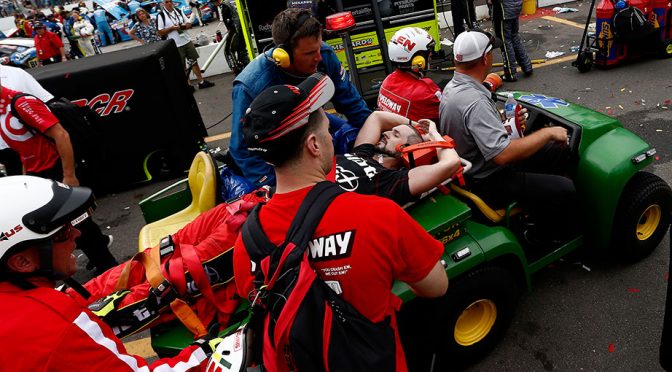 Featured Image for Drivers treated for heat-related issues at New Hampshire
