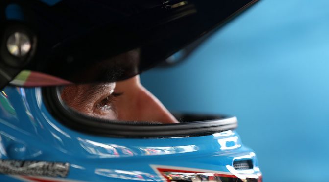 Ill Almirola misses portions of practice