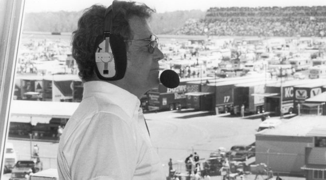 Bruce: Remembering Barney Hall, the voice of NASCAR