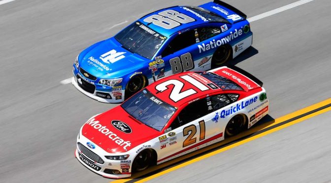 Featured image for Ryan Blaney proves tough under Talladega pressure