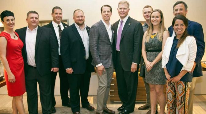 Featured image for Keselowski giving back by riding the elevator down