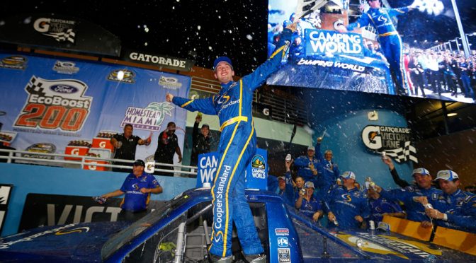 Featured image for Chase Briscoe wins at Miami; Christopher Bell wins Truck Series championship