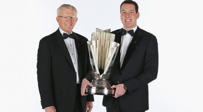 Featured image for Kyle Busch crowned 2015 champ at Sprint Cup Awards