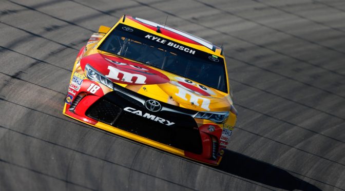 Kyle Busch locks in first career win at Kansas