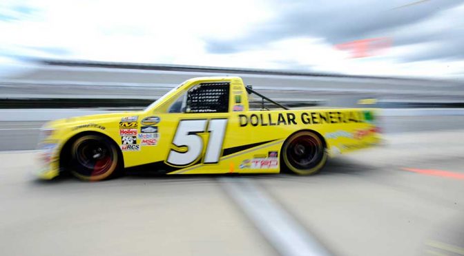 Featured Image for Kyle Busch wins Truck Series race at Pocono
