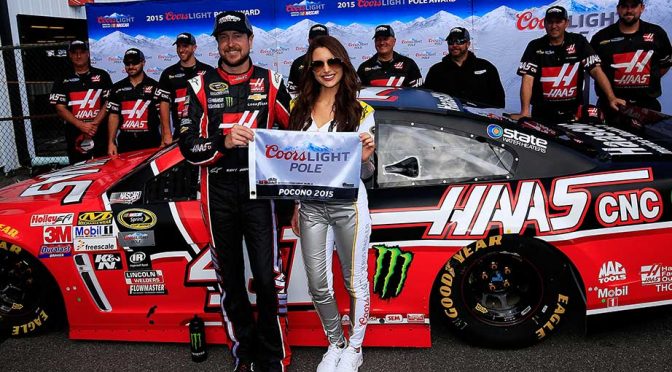 Featured Image for Kurt Busch wins Coors Light Pole award in Pocono