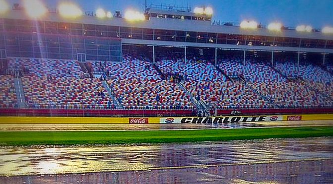 Rain delays Charlotte Chase race to Sunday