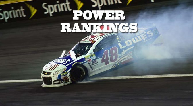 Featured image for Power Rankings: Coca-Cola 600